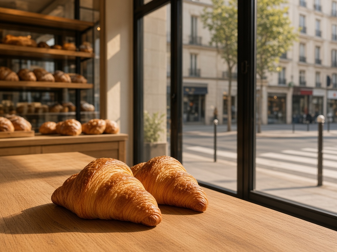 Croissant au beurre